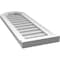 Ekena Millwork Octagonal Top Surface Mount PVC Gable Vent w/ 2"W x 2"P Brickmould Sill Frame, 12"W x 34"H GVPOT12X3403SN - alternate 5